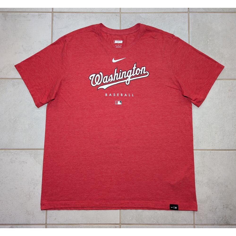 Nike Men's XXL Washington Nationals Authentic Collection Shirt MLB Player Issue